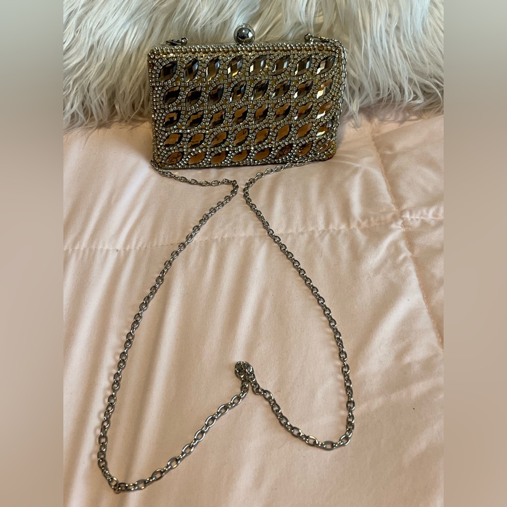 Elegant Gold and Silver Bag - Picture 2 of 10